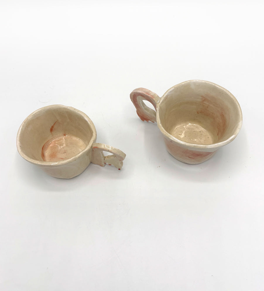 2 Fritillaria cups - Pair