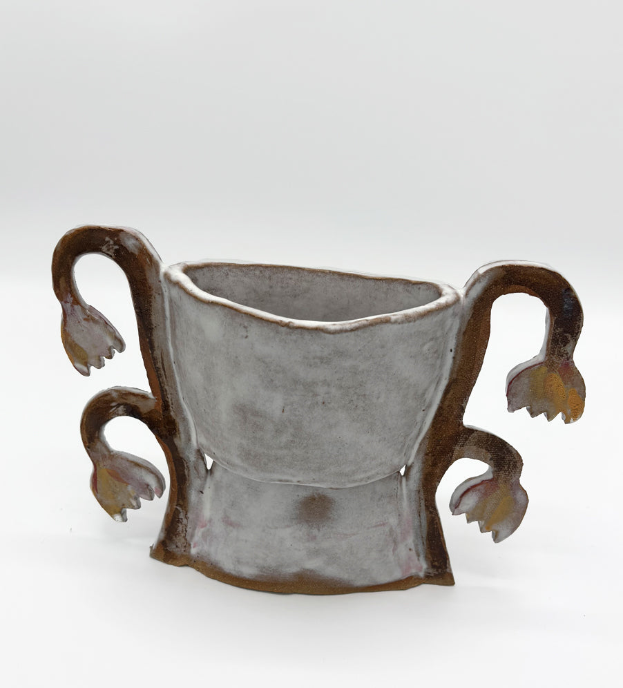 Four Fritillaria - Wide Vase