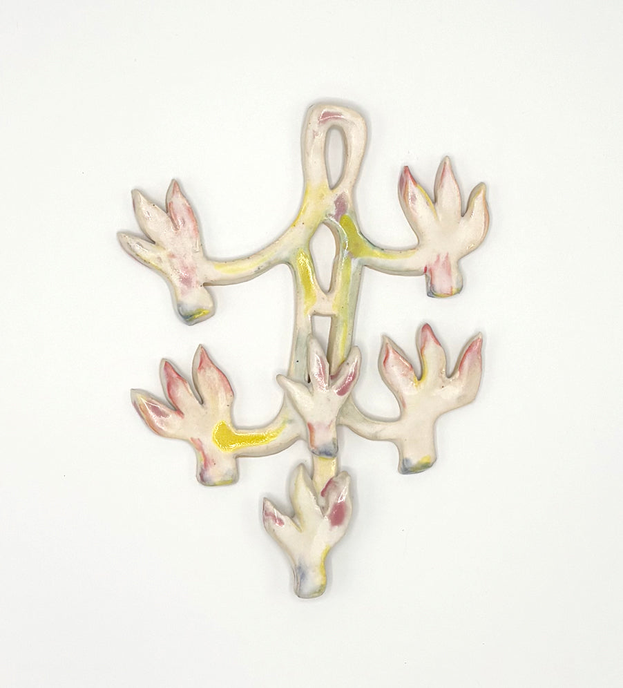 Cyclamens boutonniere Wall piece