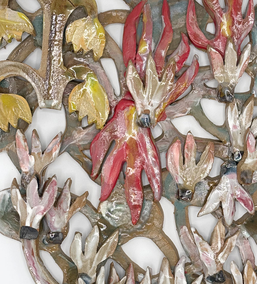 My Garden is on fire! Wall piece