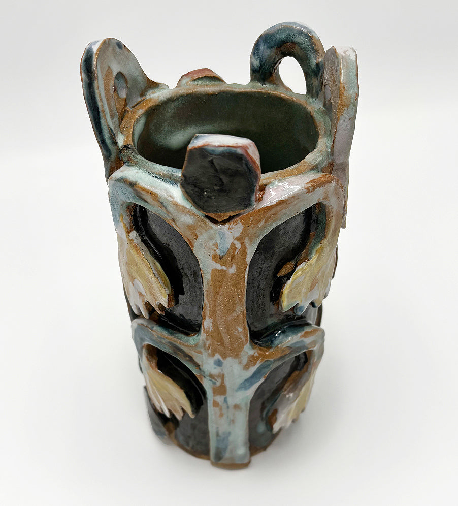 Fritillaria growing in the dark- Vase