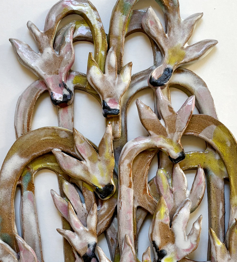 Cyclamens view wall piece