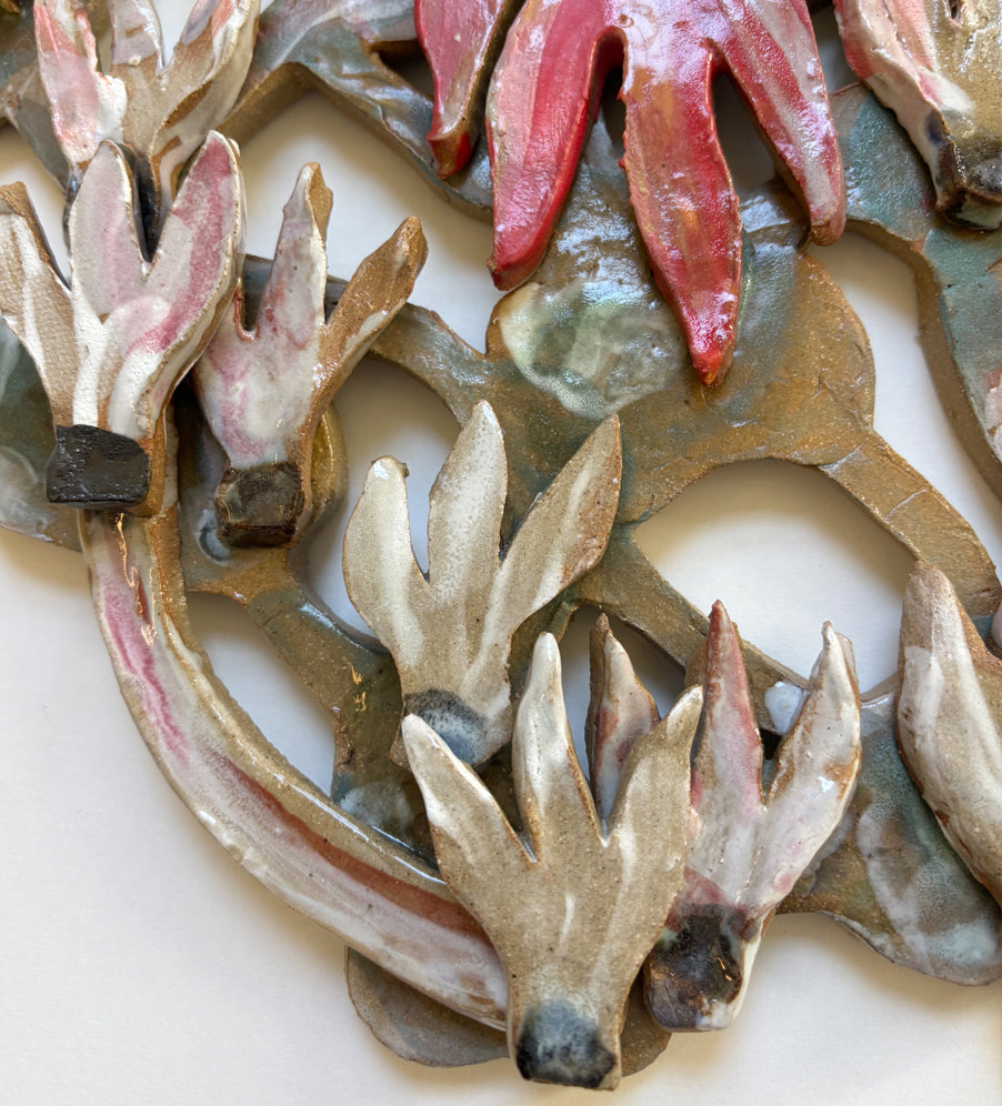 My Garden is on fire! Wall piece