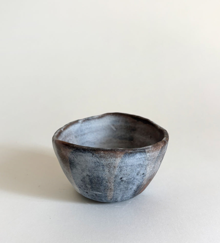 Black flower tiny bowl