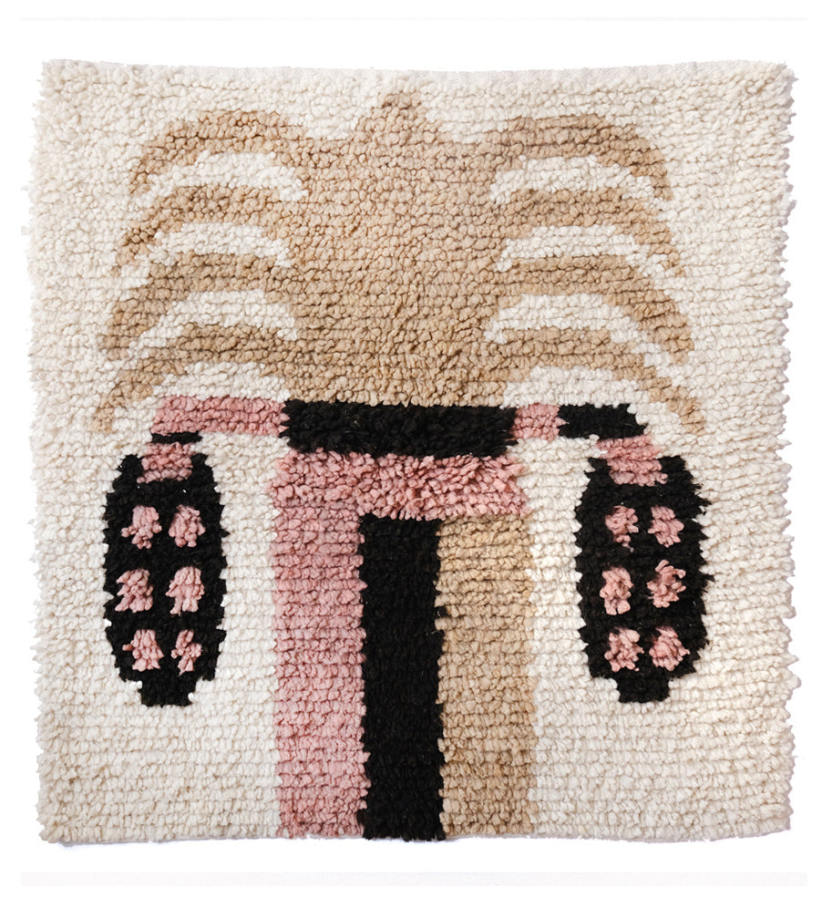 Date palm Tree Rug - Single