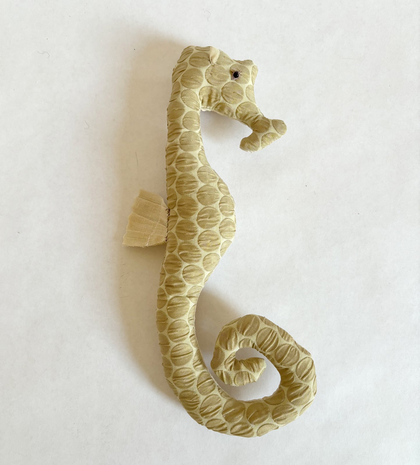 Paper weight Seahorse - Beige / Cream