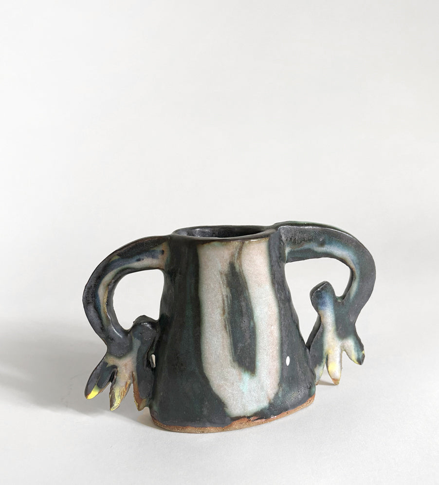 Two Cyclamen tiny Vase