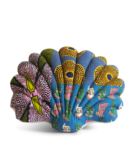 Mix patterns Shell pillow #1