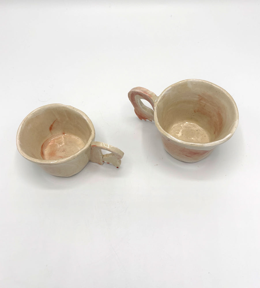 2 Fritillaria cups - Pair