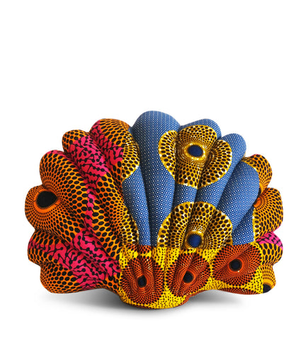 Mix patterns Shell pillow #3