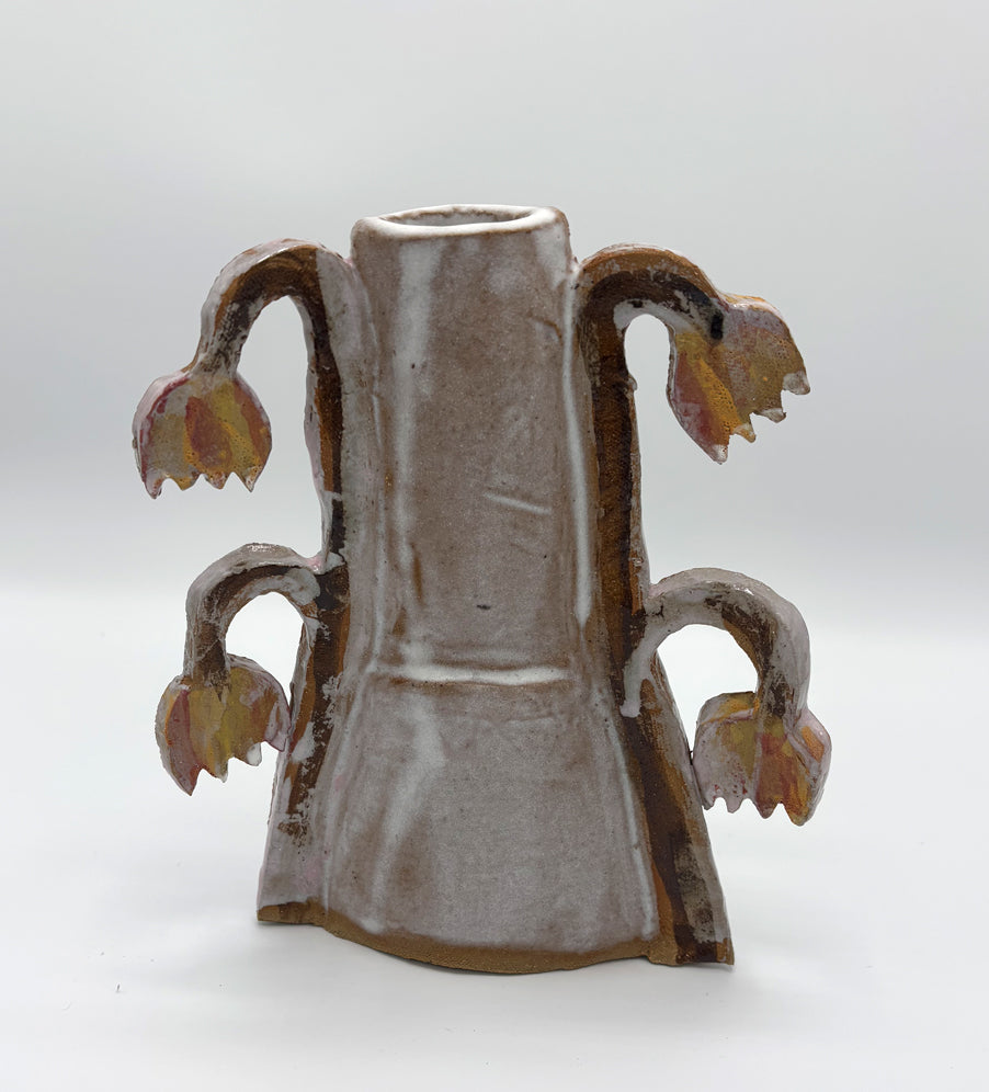 Four Fritillaria -Tall Vase