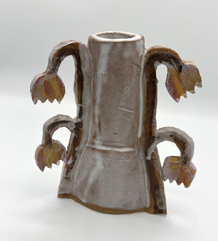 Four Fritillaria -Tall Vase