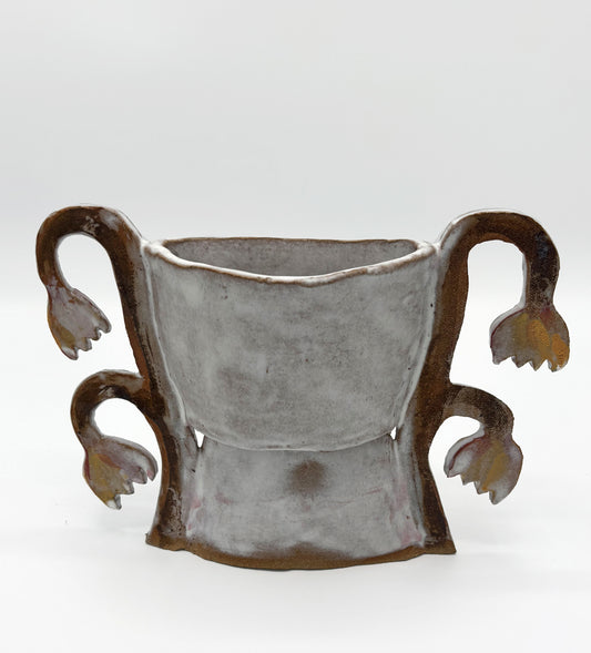 Four Fritillaria - Wide Vase