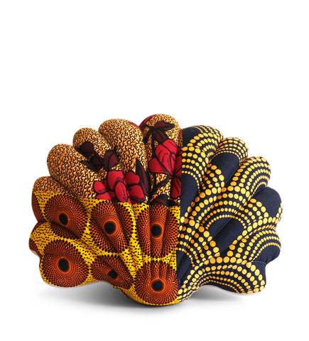 Mix patterns Shell pillow #4