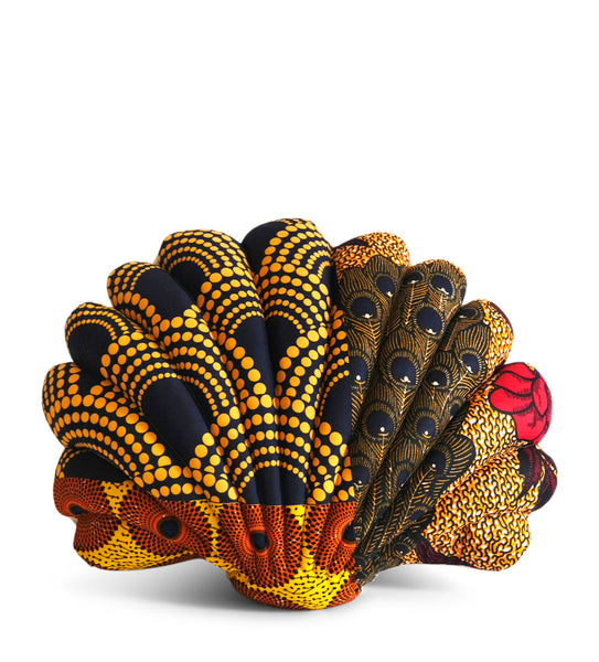 Mix patterns Shell pillow #6