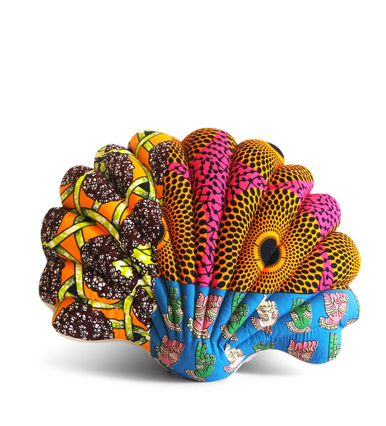 Mix patterns Shell pillow #7