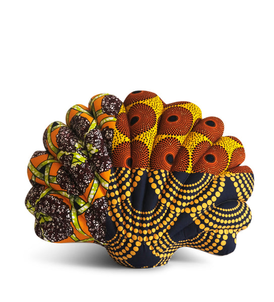 Mix patterns Shell pillow #8
