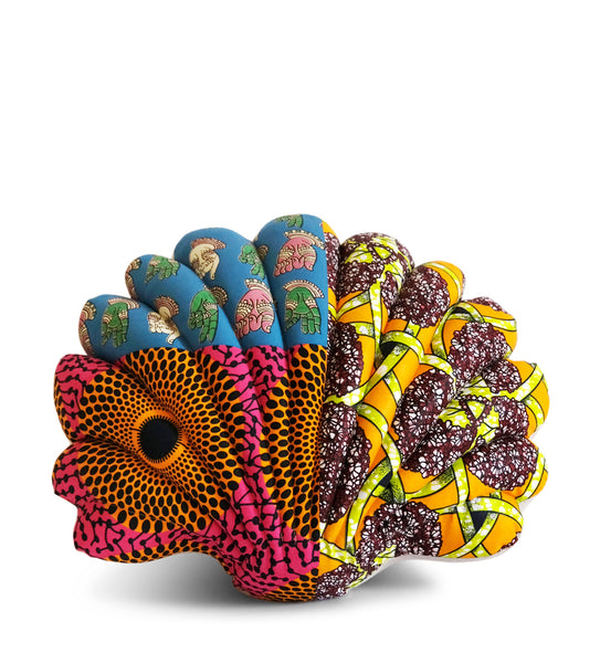 Mix patterns Shell pillow #9