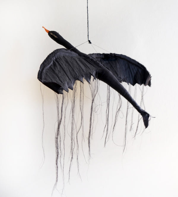 Flying black Birds - Different sizes - Pre order