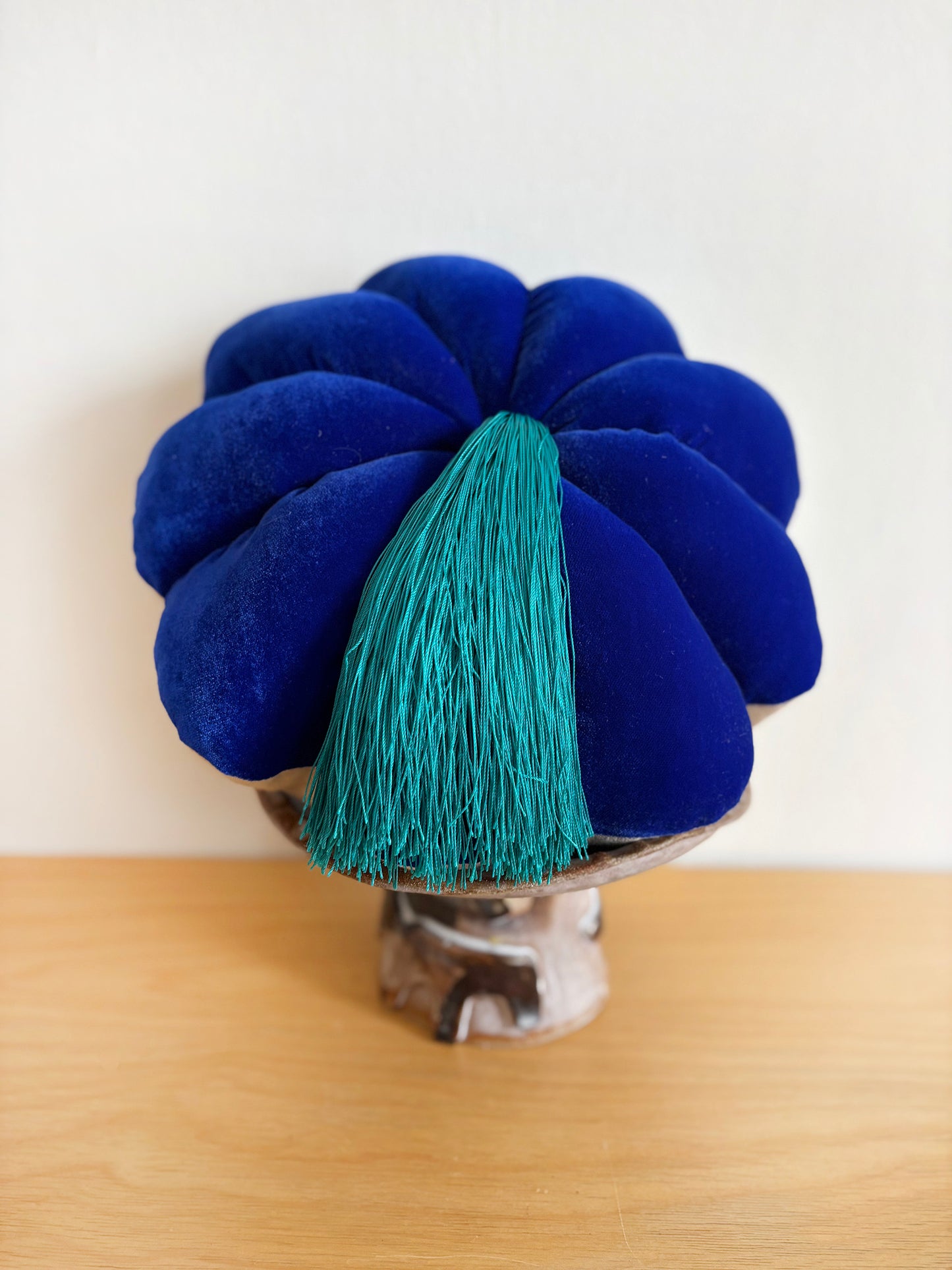 FULL BLOOM, BLUE - TURQUOISE TASSEL