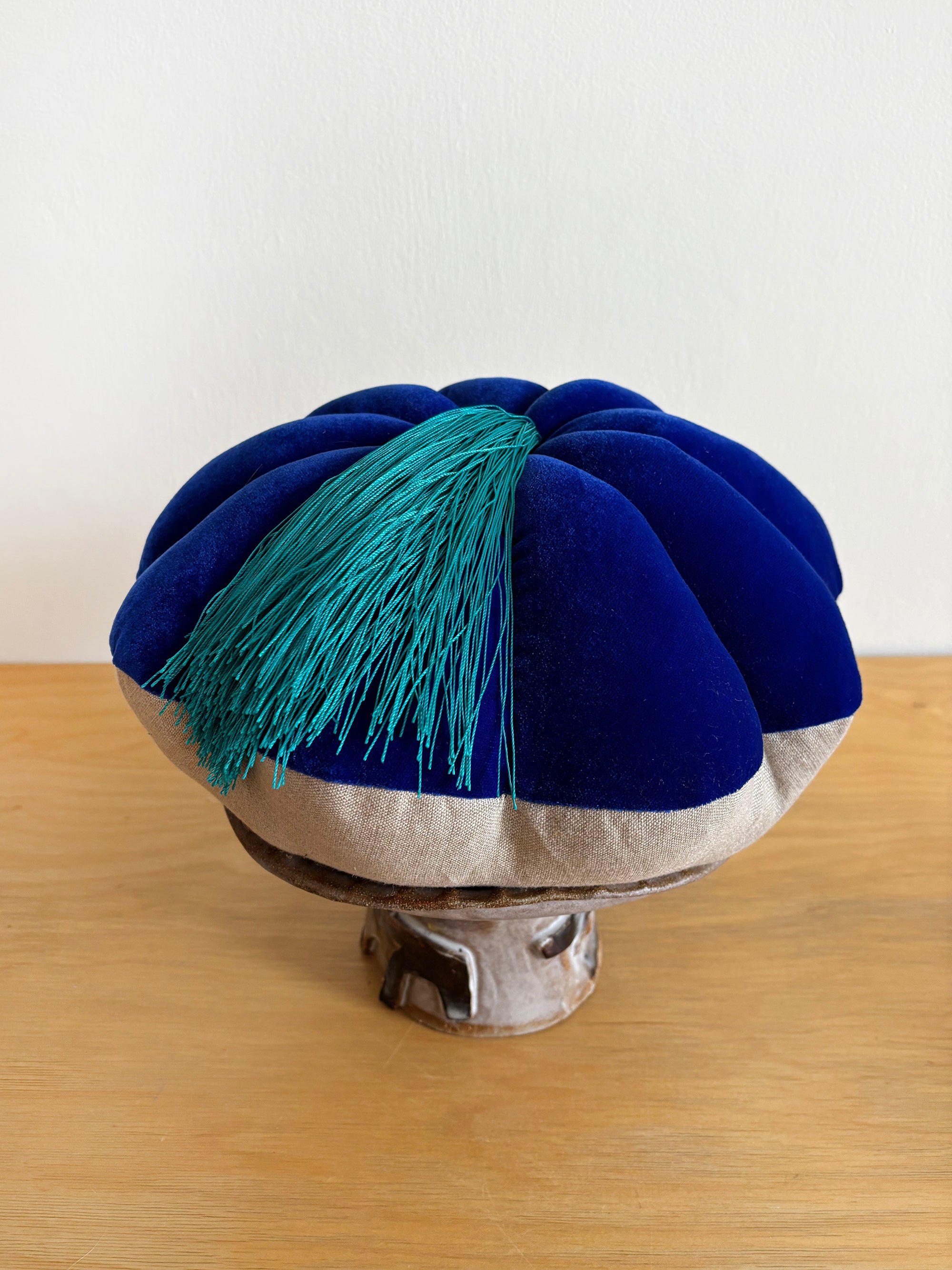 FULL BLOOM, BLUE - TURQUOISE TASSEL
