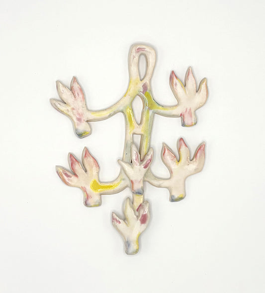 Cyclamens boutonniere Wall piece