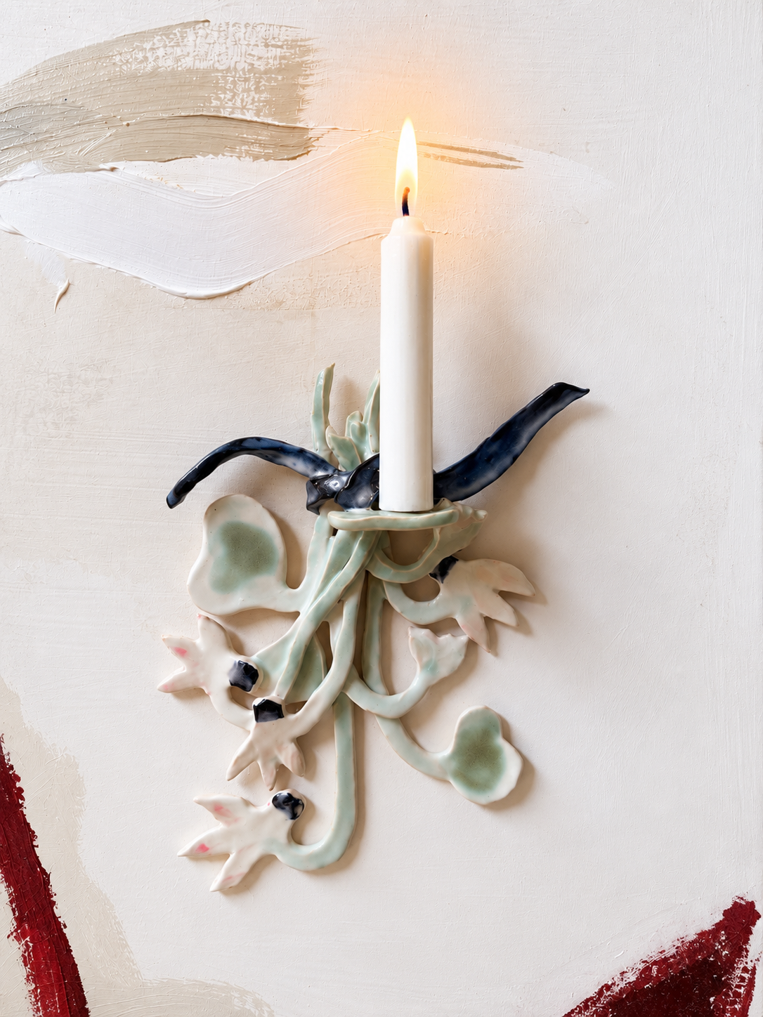 wall posy - Cyclmens