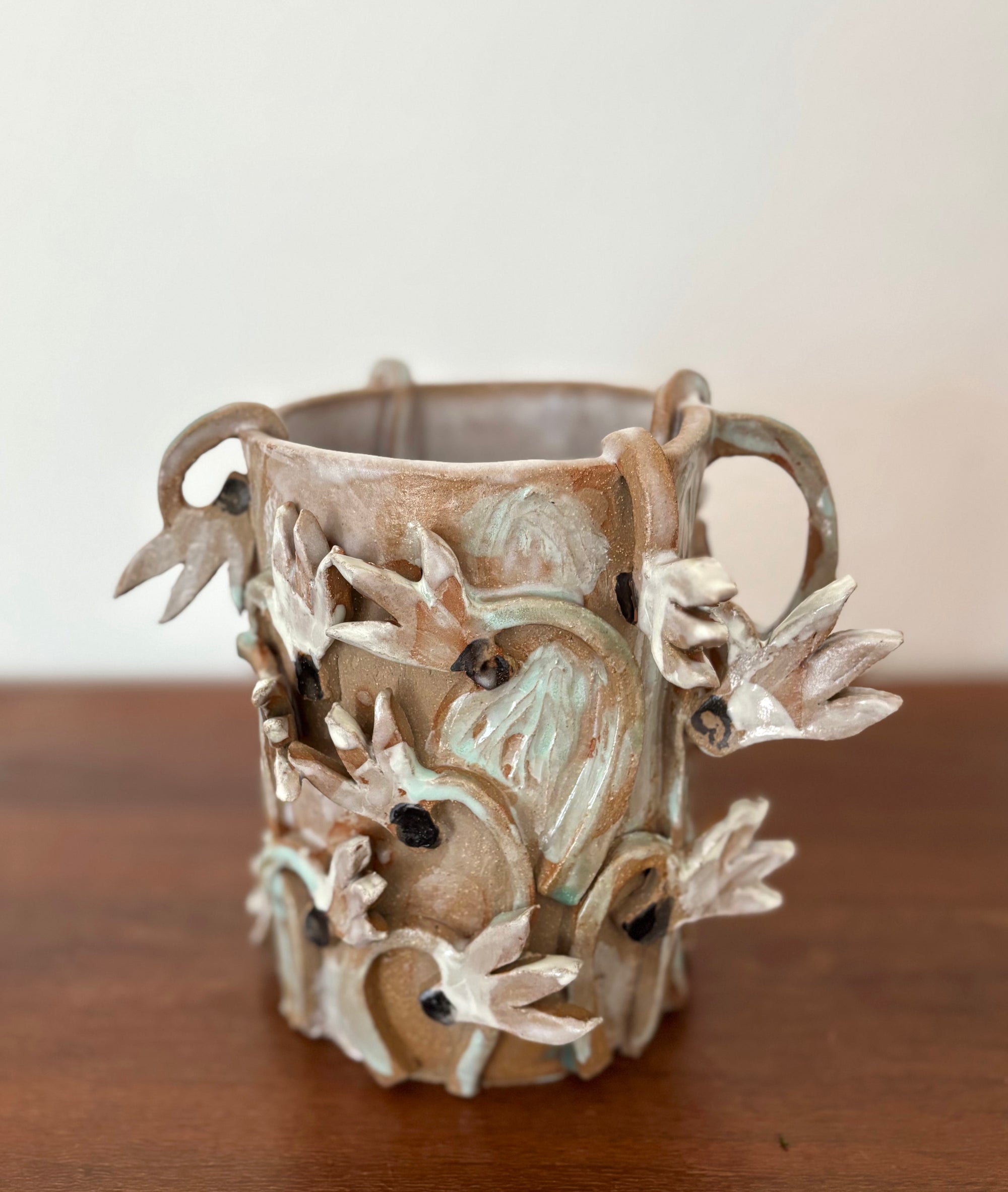 Cyclamens field - vase