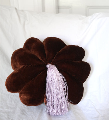 FULL BLOOM, DARK RUST - LAVENDER TASSEL