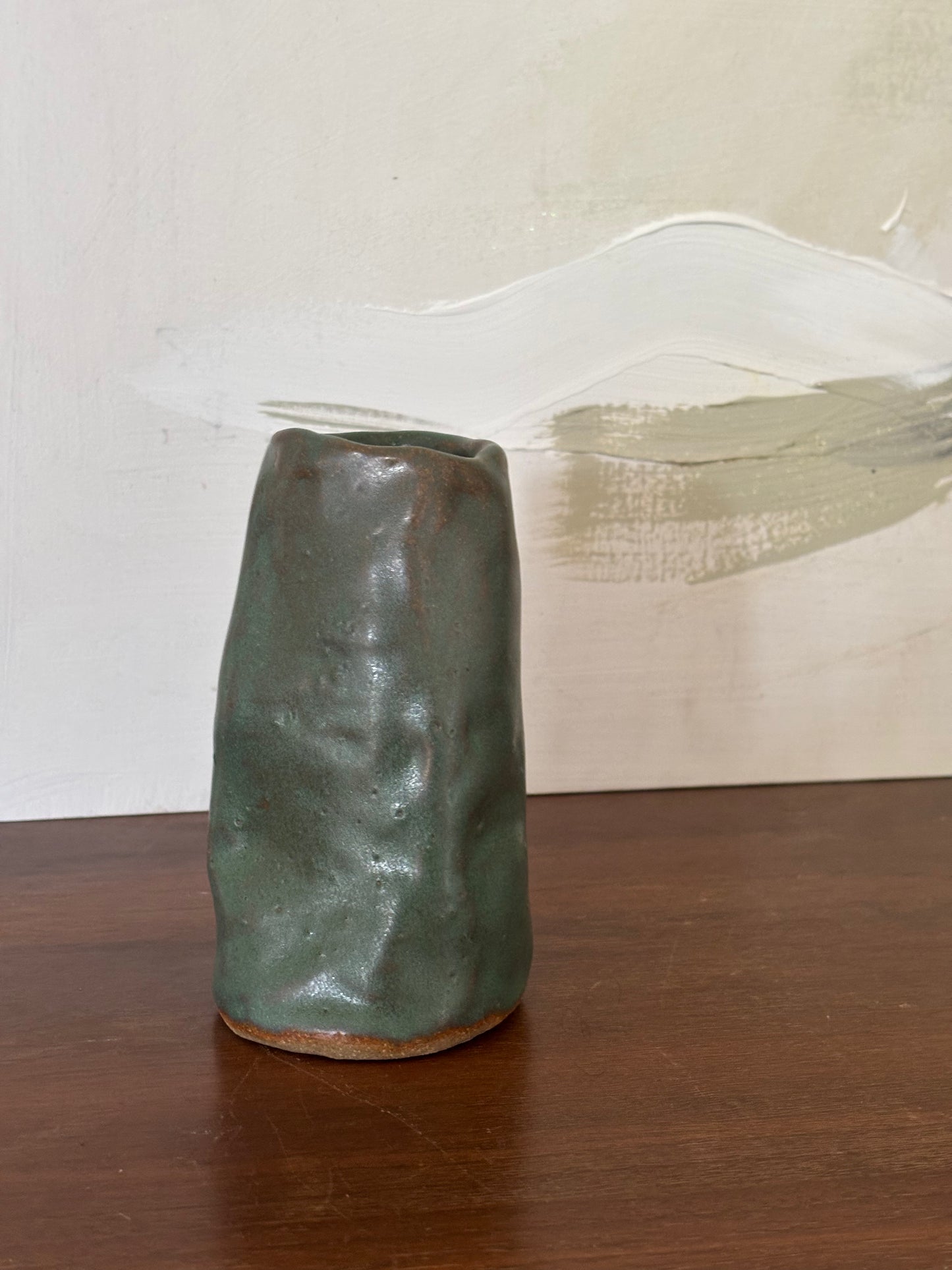 Moss on a rock - Vase