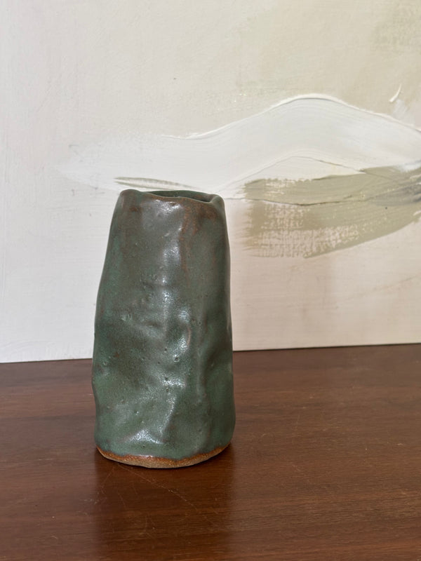 Moss on a rock - Vase