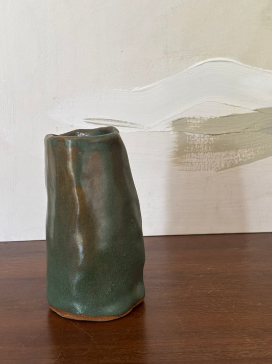 Moss on a rock - Vase