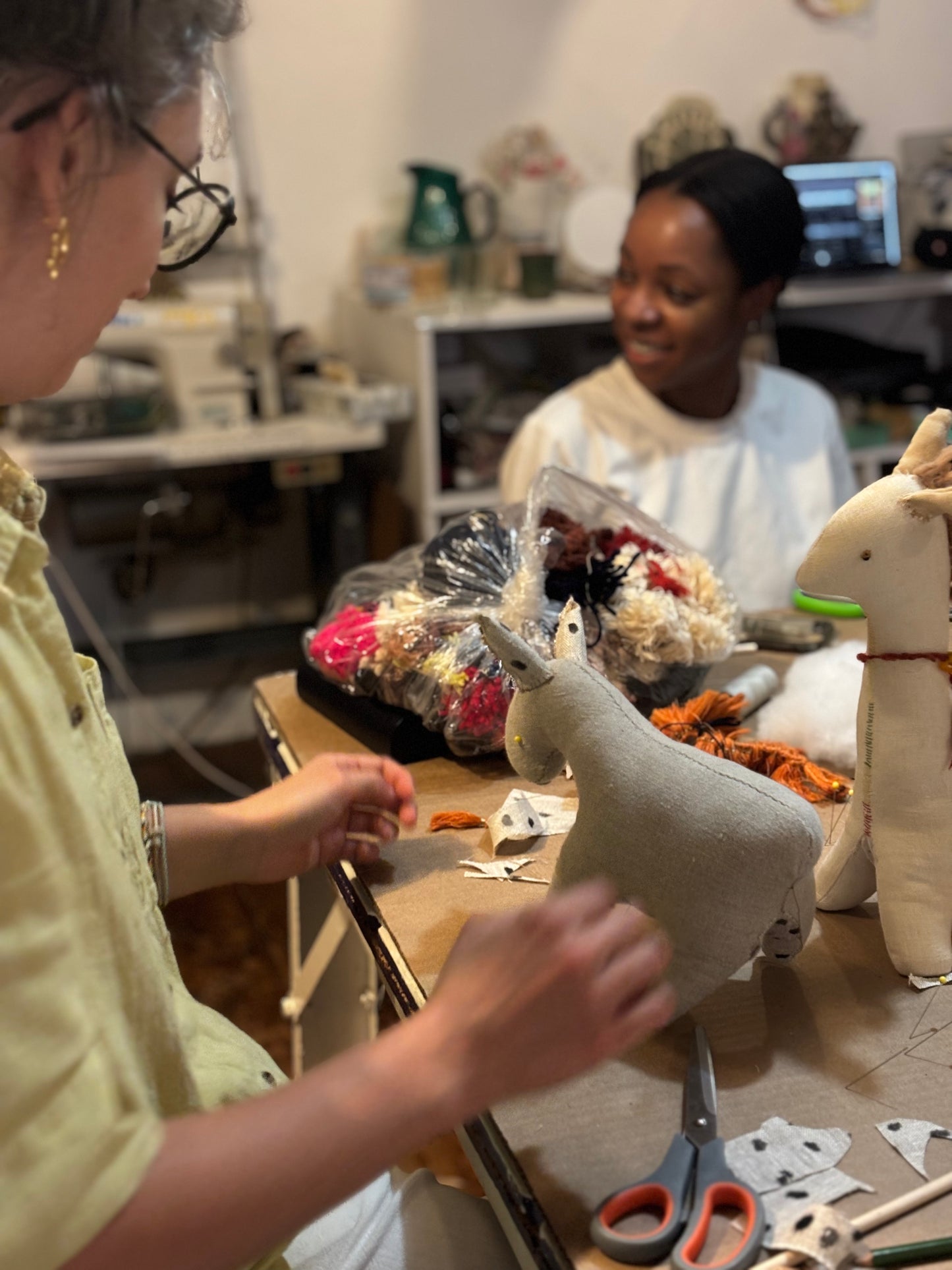 Create Your Own One-of-a-Kind Soft Sculpture 2-Part Workshop - October 29 & November 5