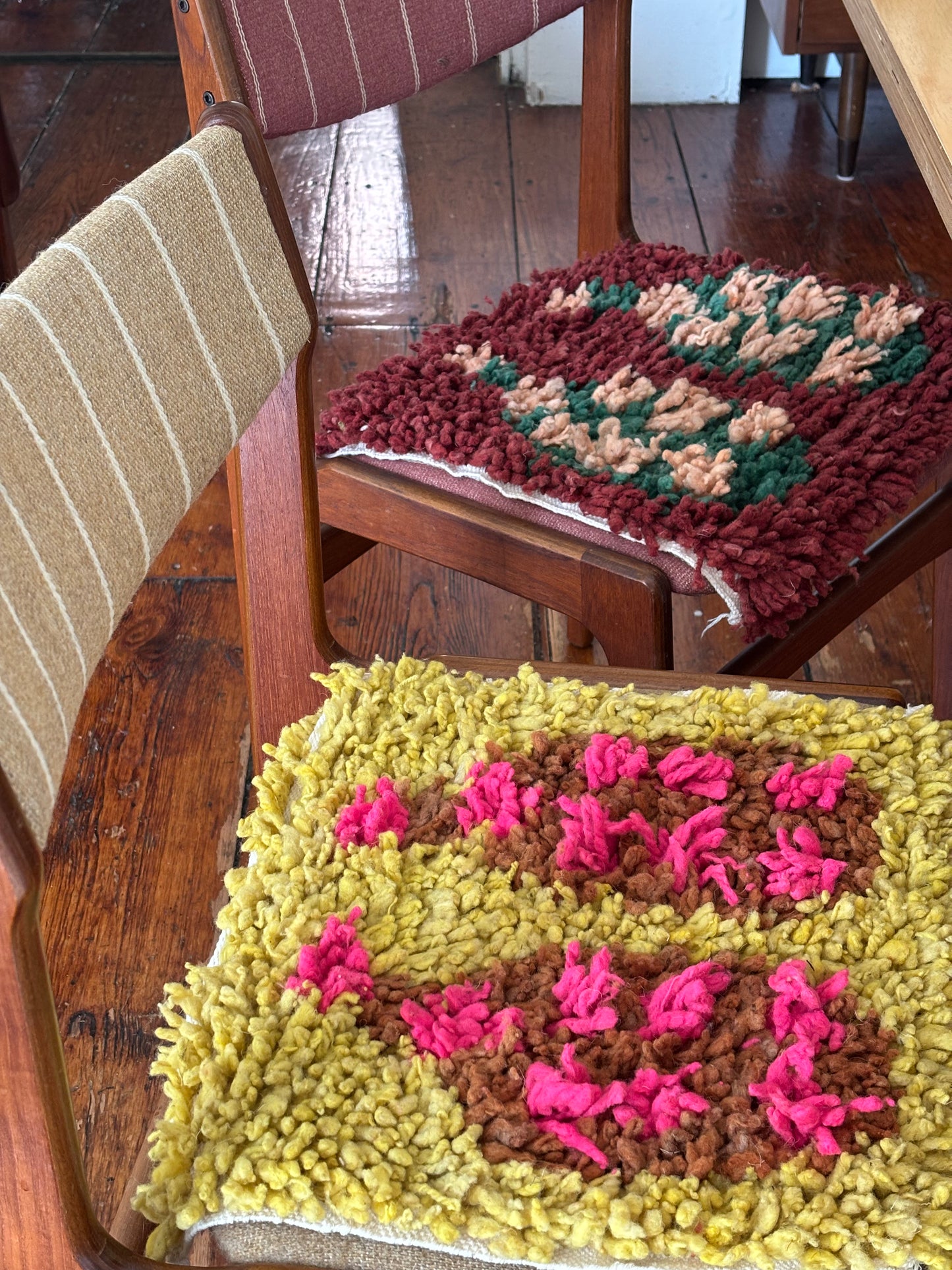 Chair rug - Mix colors of the collection