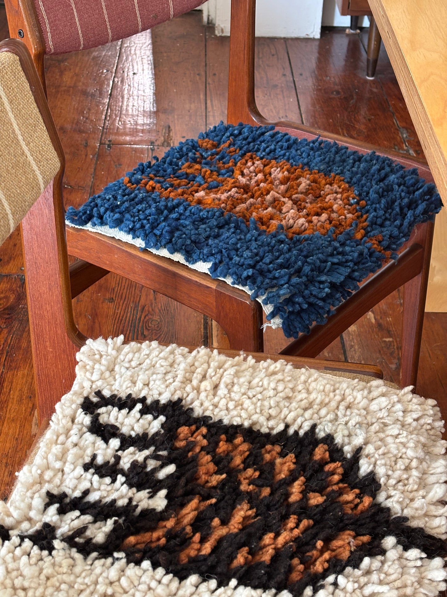 Chair rug - Mix colors of the collection