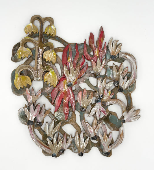 My Garden is on fire! Wall piece