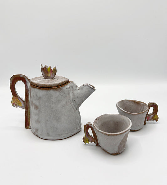 Fritillaria tea set - Teapot & 2 Cups