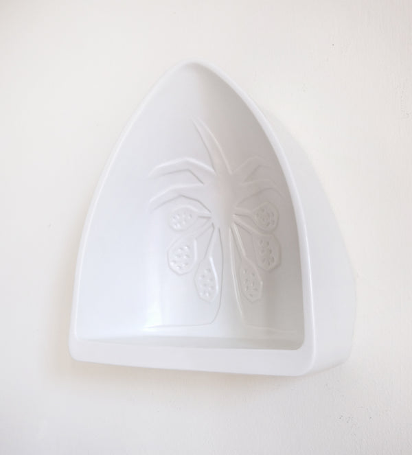 ALTARS - PALM TREE WITH DATES FRUITS - IN WHITE OR WITH COLOR GLAZE