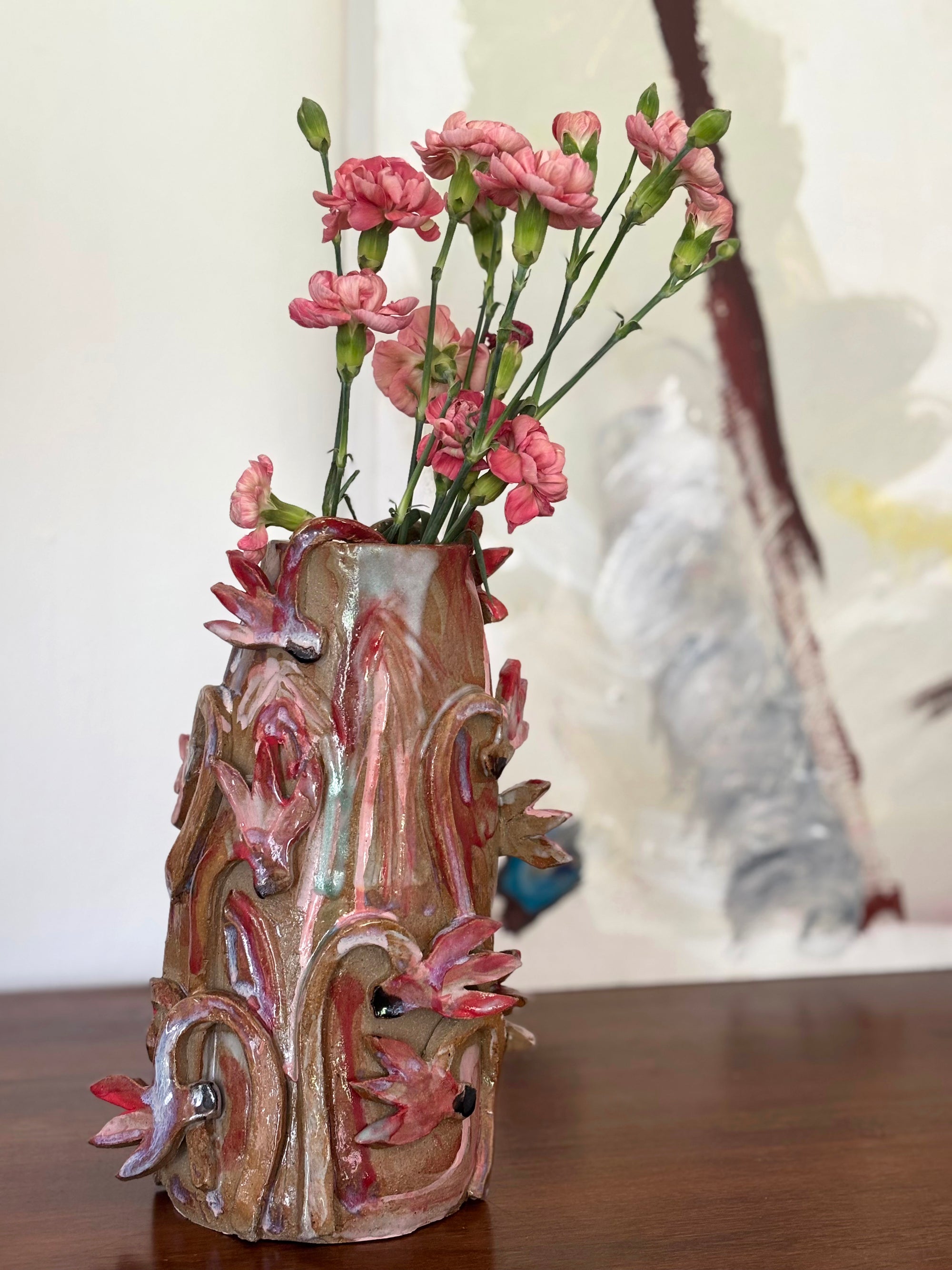 Cyclamens in the wild - Vase 4