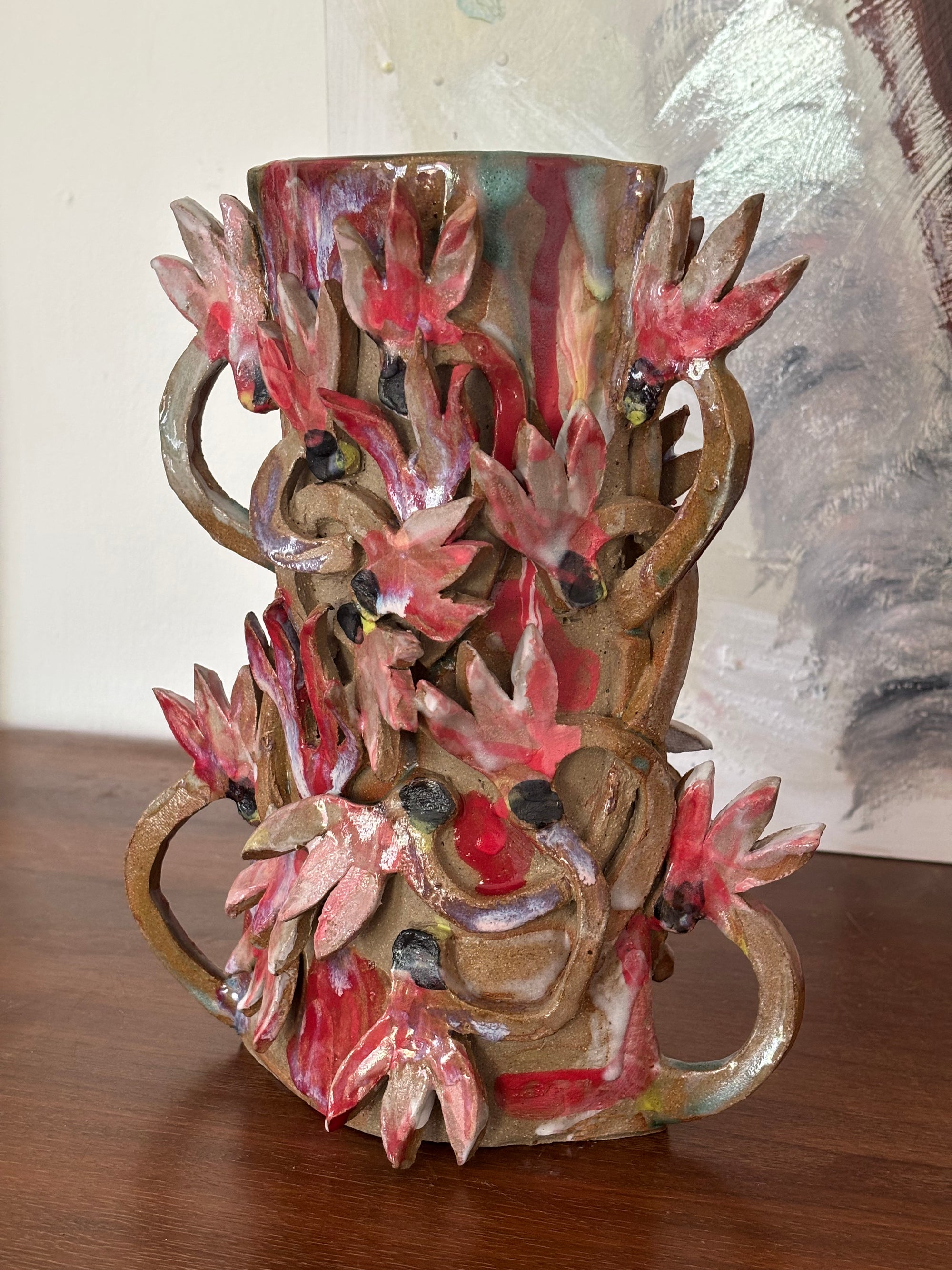 Cyclamens in the wild - Vase 3