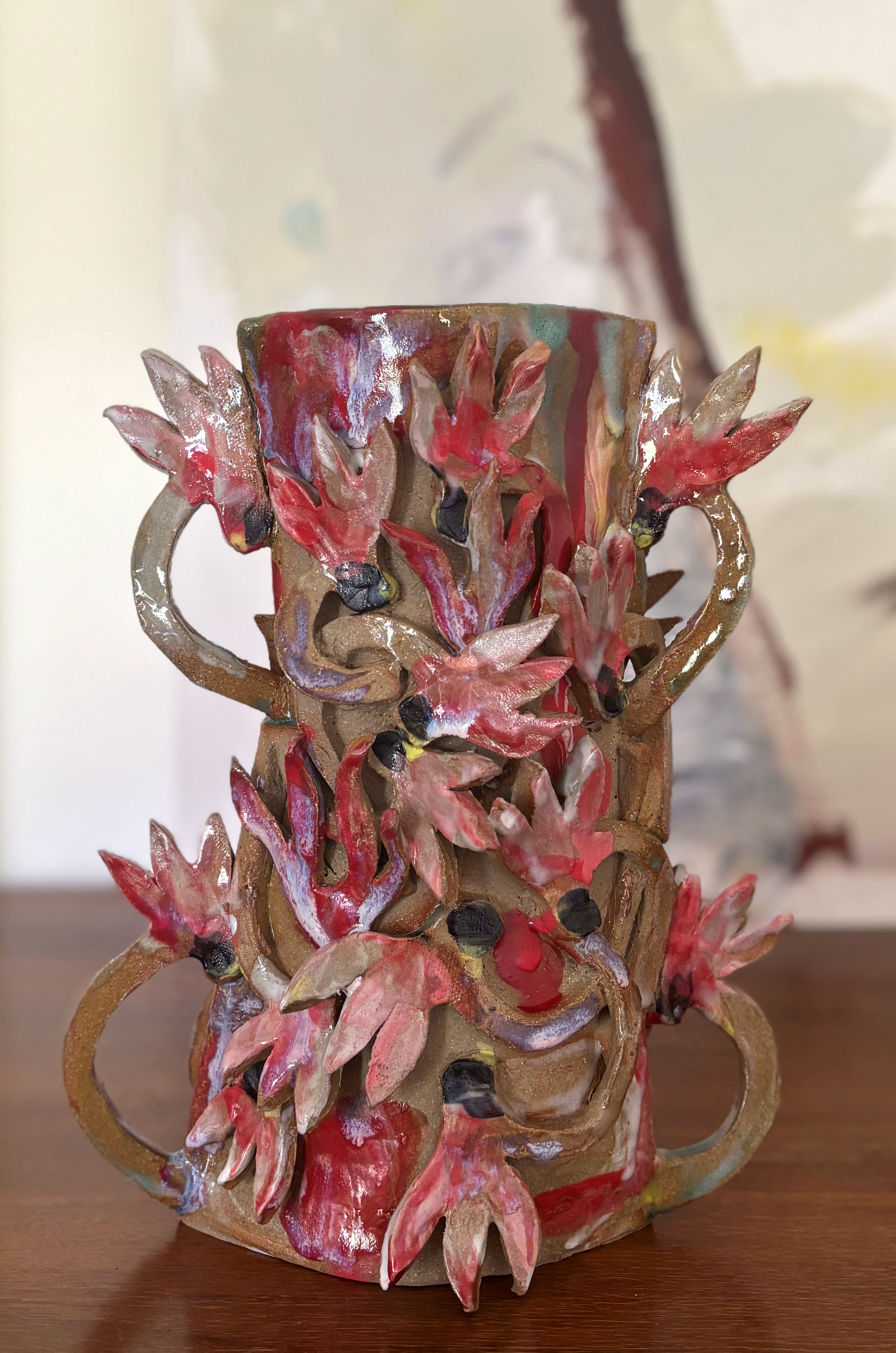 Cyclamens in the wild - Vase 3