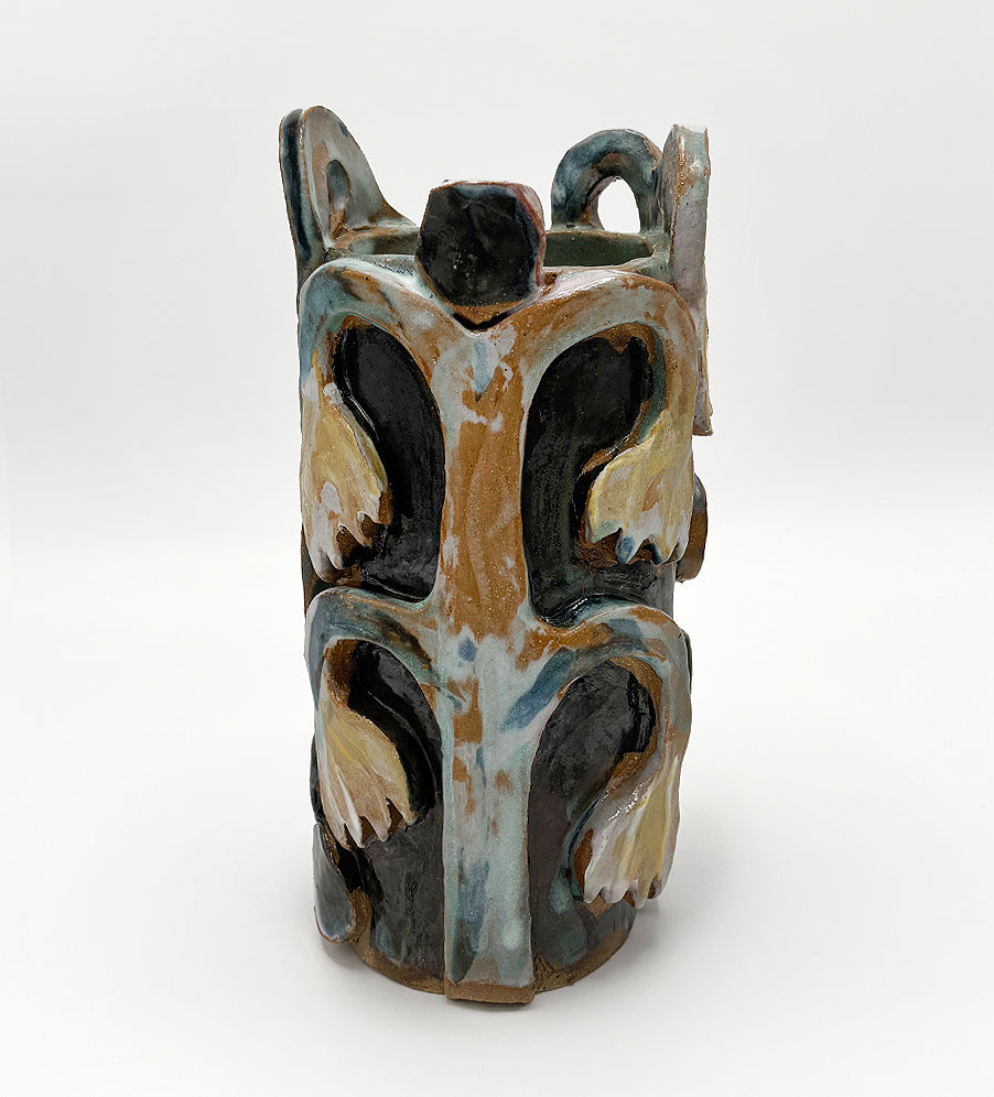 Fritillaria growing in the dark- Vase