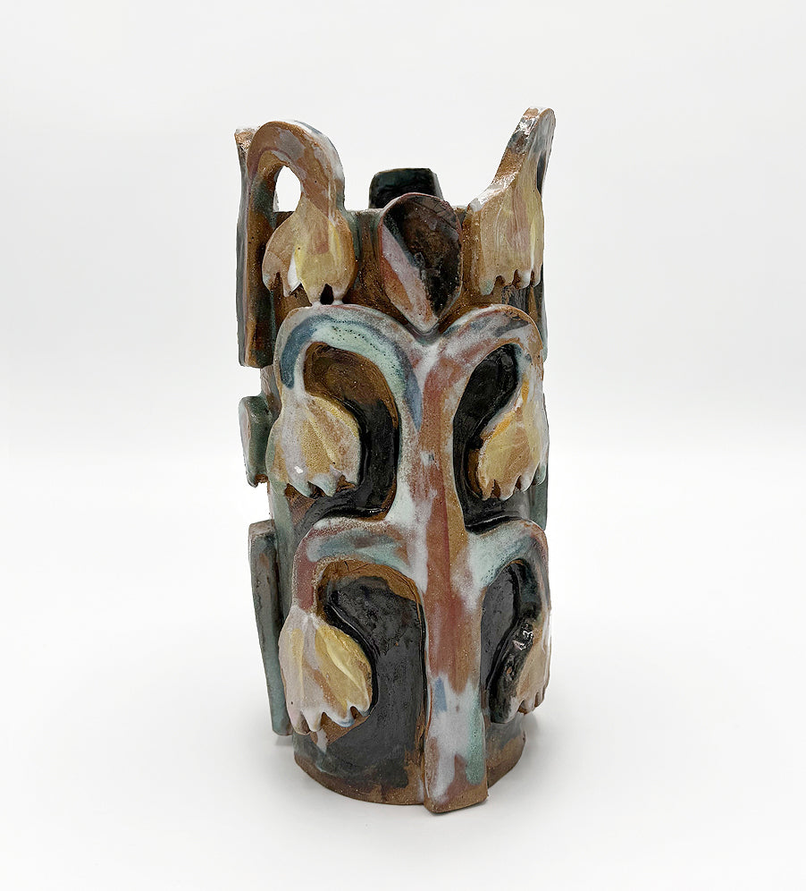 Fritillaria growing in the dark- Vase