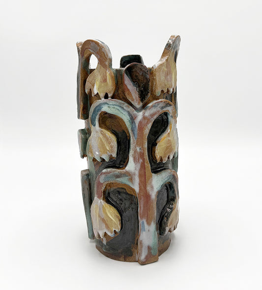 Fritillaria growing in the dark- Vase