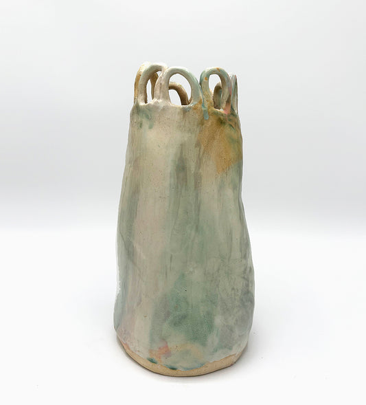 Tall Vase with loops