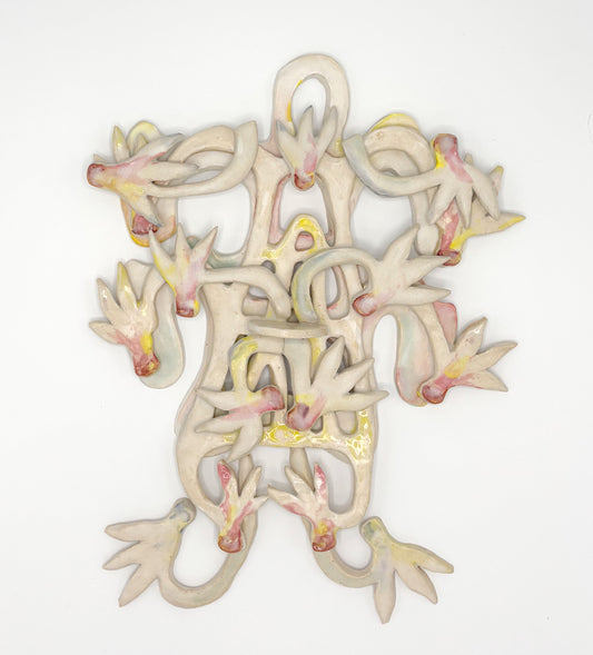 Cyclamens Gazebo Wall piece