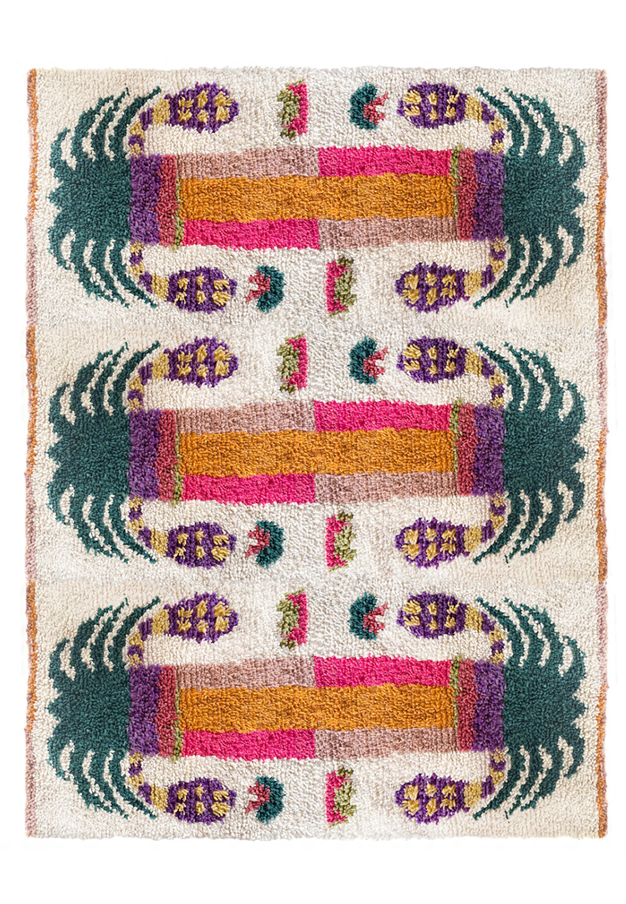 Date palm rug mix colors - Large