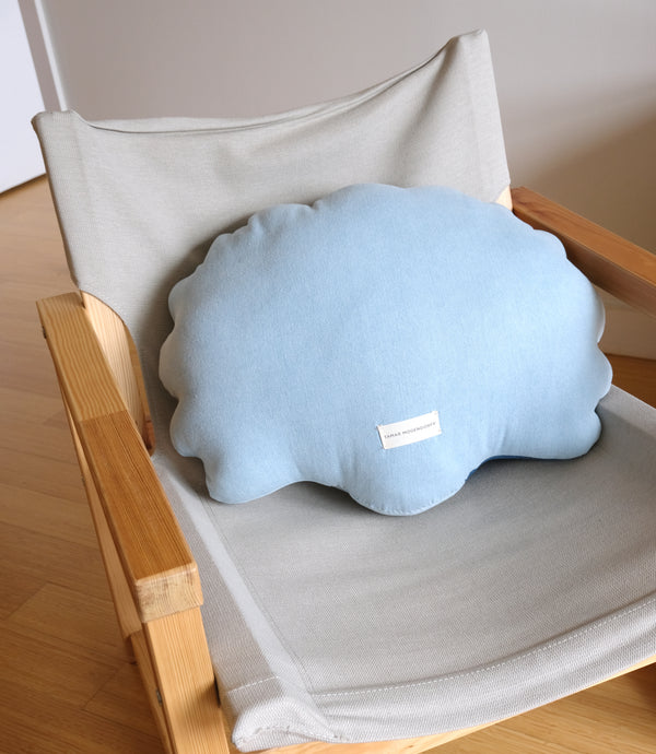 Large denim shell pillow N.2
