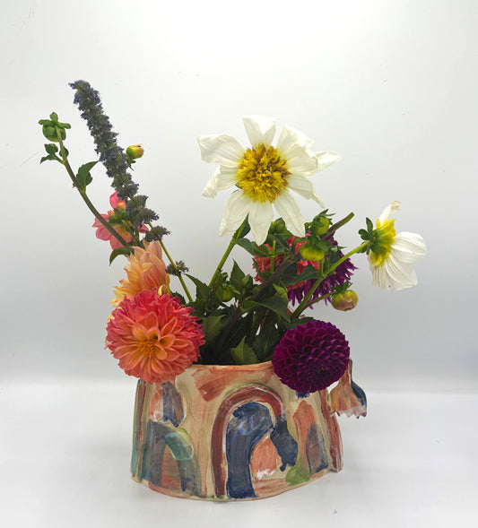 Fritillaria field - Vase