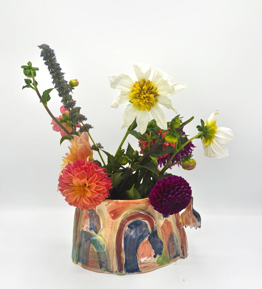 Fritillaria field - Vase